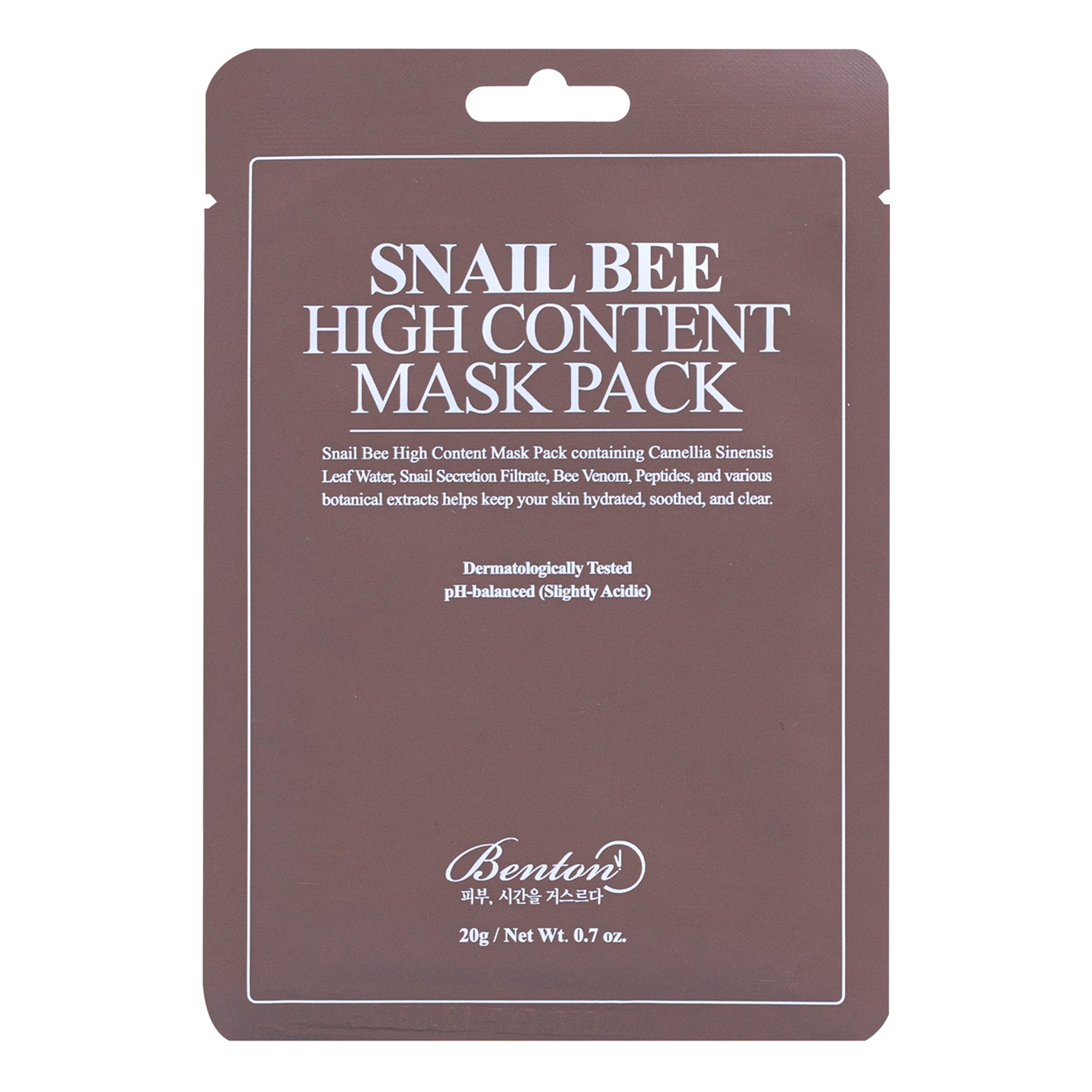 Benton Snail Bee High Content Mask – Bild 3