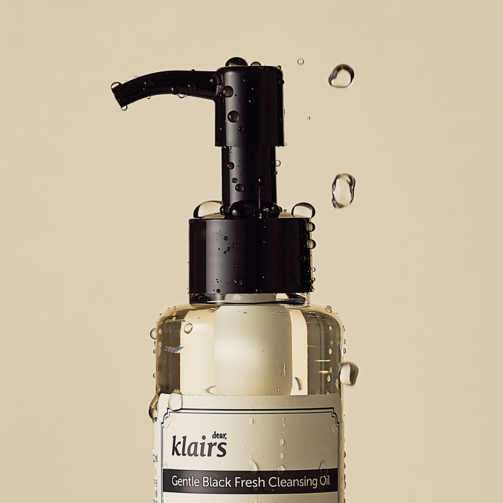 Klairs Gentle Black Fresh Cleansing Oil - moonbear Cosmetics