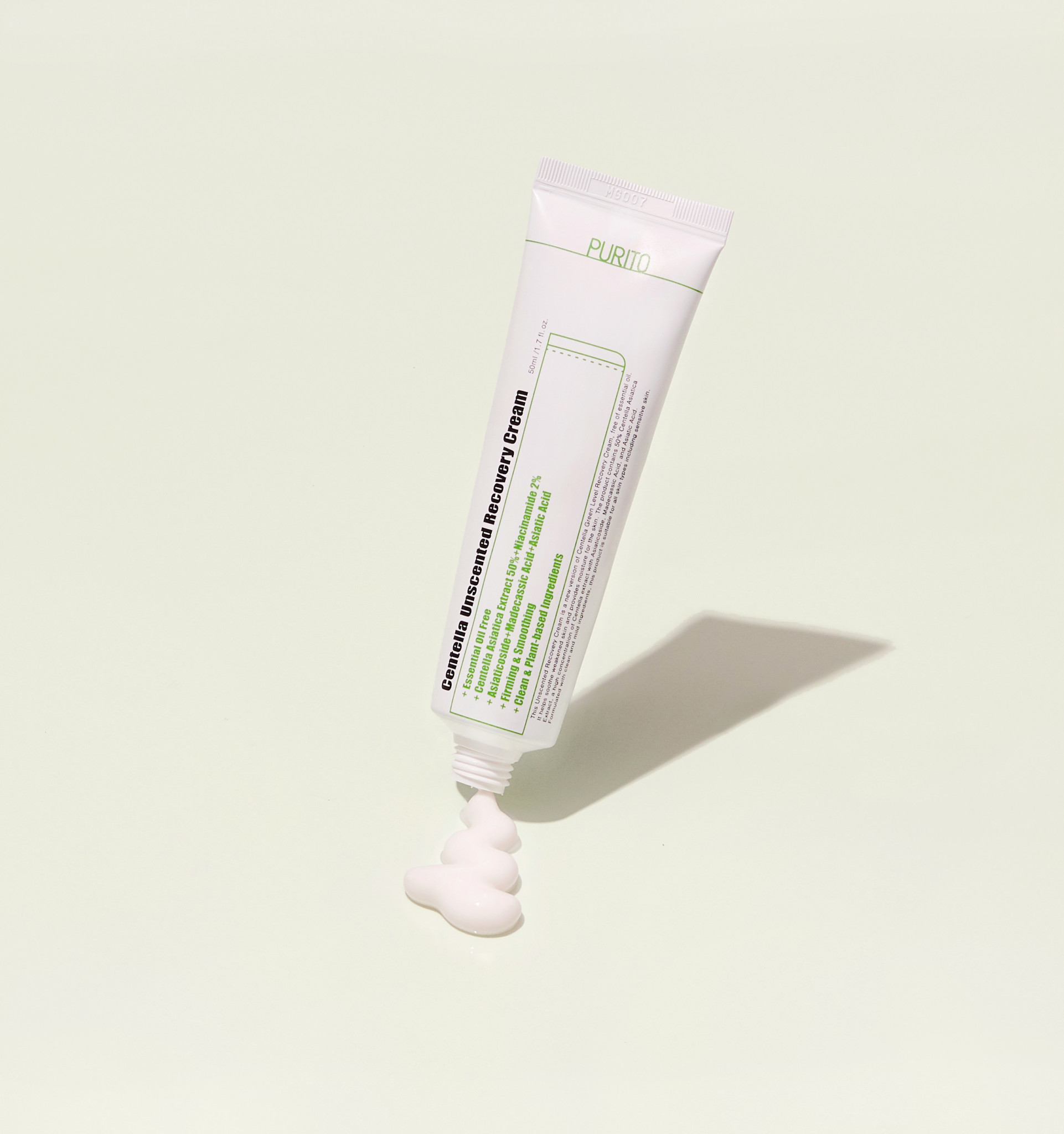 Purito Centella Unscented Recovery Cream - Moonbear Cosmetics