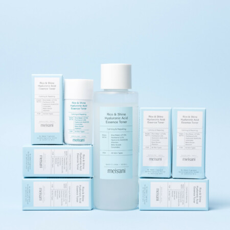 Meisani Rice & Shine Hyaluronic Acid Essence Toner (Travel size)
