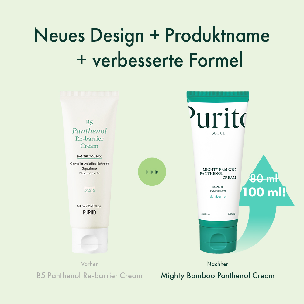 Purito Seoul Mighty Bamboo Panthenol Cream – Bild 2