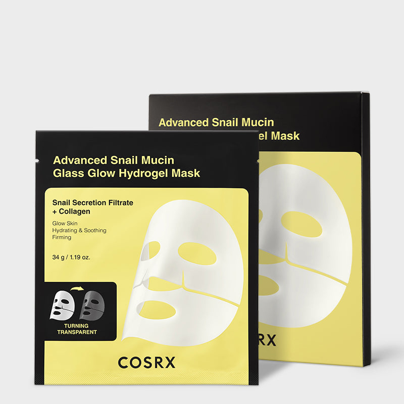 COSRX Advanced Snail Mucin Glass Glow Hydrogel Mask