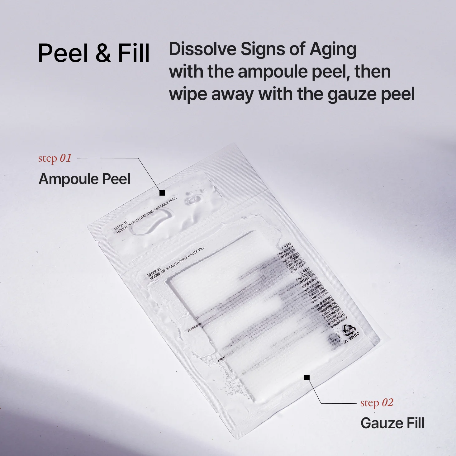 House of B Glutathione Peel (4er Set) – Bild 5