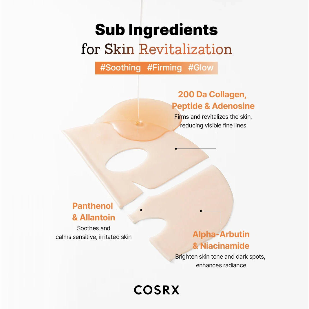 COSRX 5 PDRN Hyaluronic Acid Vital Hydrating Hydrogel Mask – Bild 3